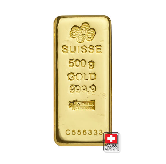 PAMP sztabka złota 500 g