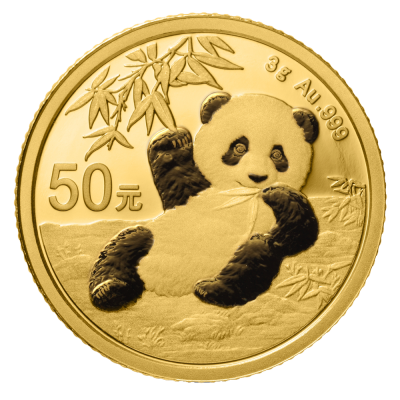 Panda moneta 3 g
