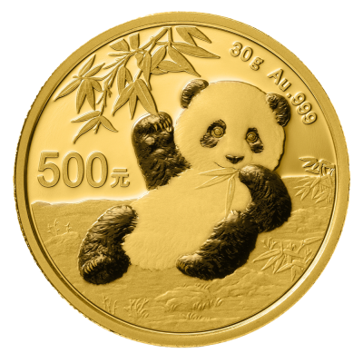 Panda złota moneta 1 uncja