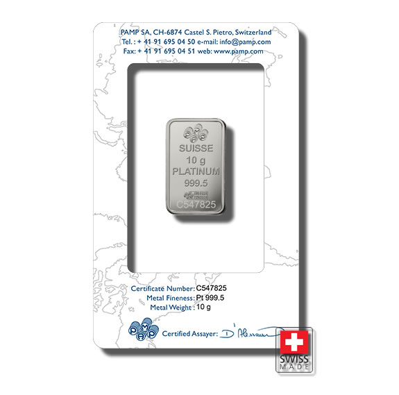 platyna 10 gram Fortuna Pamp platyna 10 gram Fortuna Pamp
